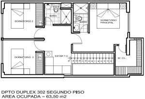 Departamento 302 - Duplex - Edificio Horizontes San Bartolo