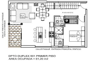 Departamento 501 - Duplex - Edificio Horizontes San Bartolo