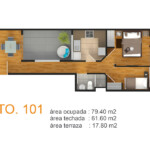 Edificio San Miguel Dpto. 101 Departamento Típico 101 - Edificio San Miguel